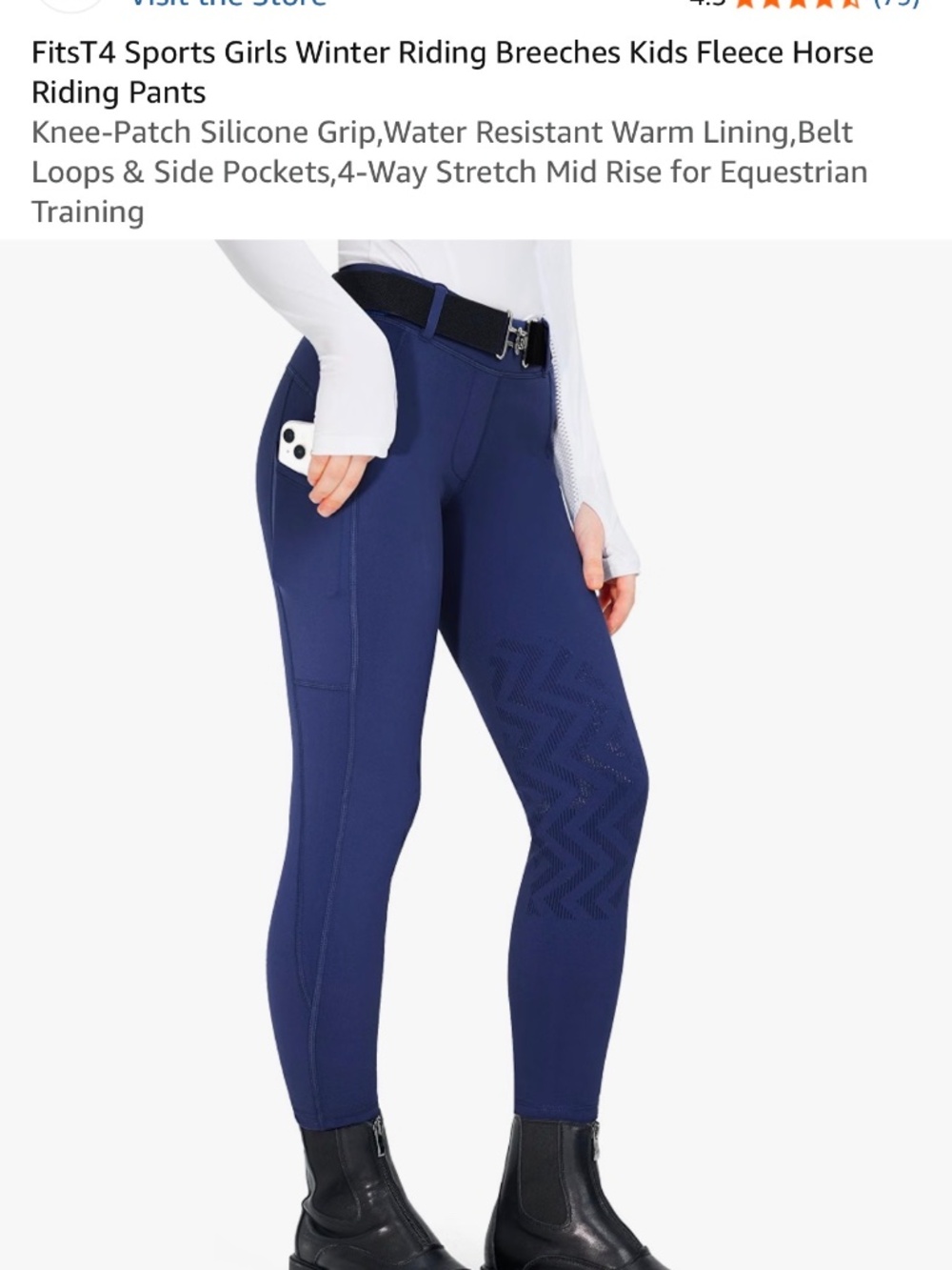Girls Horse Riding pants